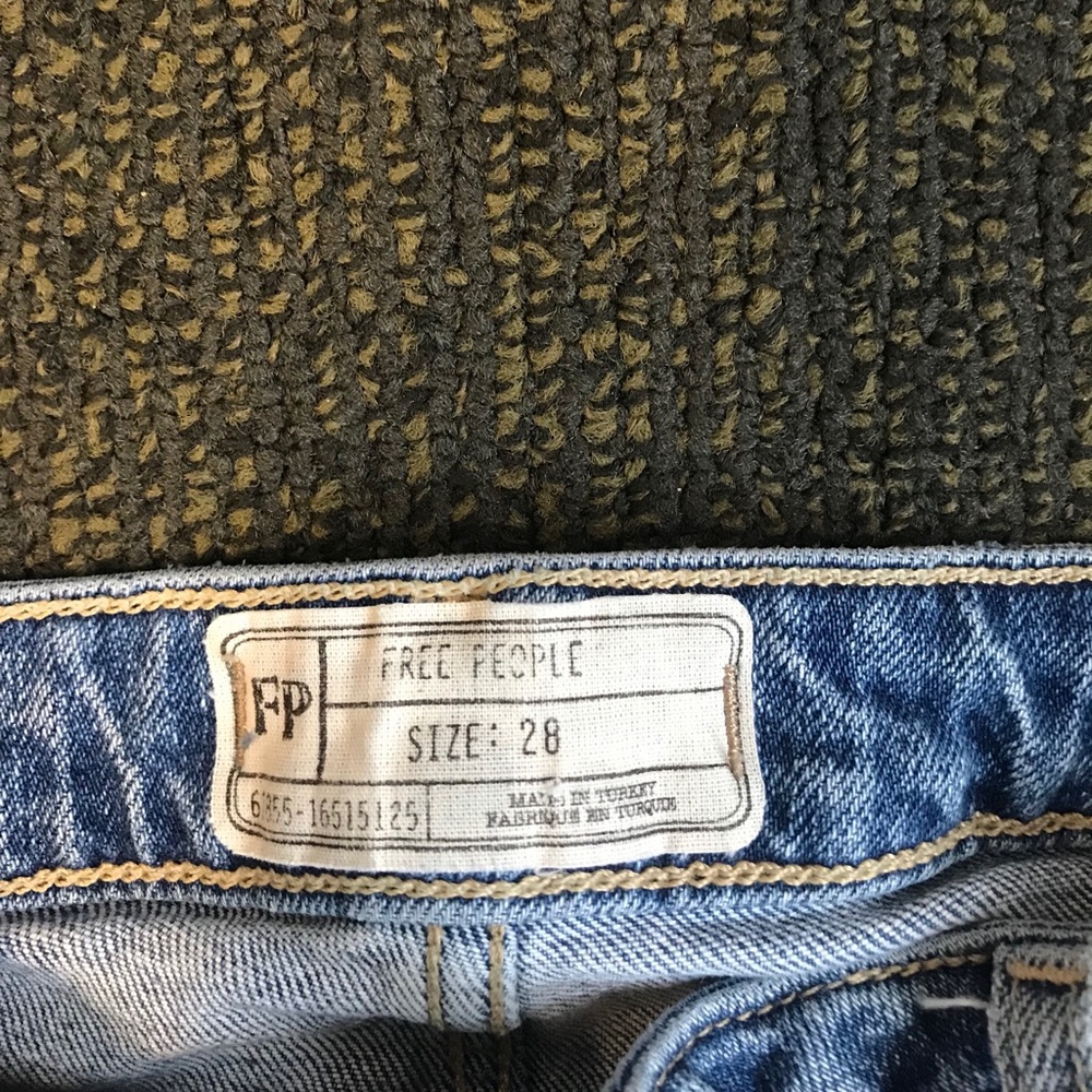 Free people straight leg jeans